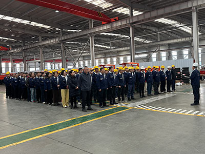公司舉行開工儀式暨“開工第一課”