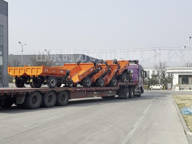 10臺柴油三輪車發往甘肅